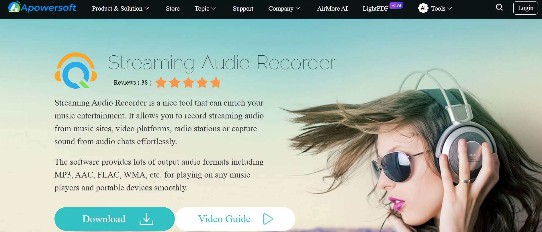 apowersoft streaming audio recorder