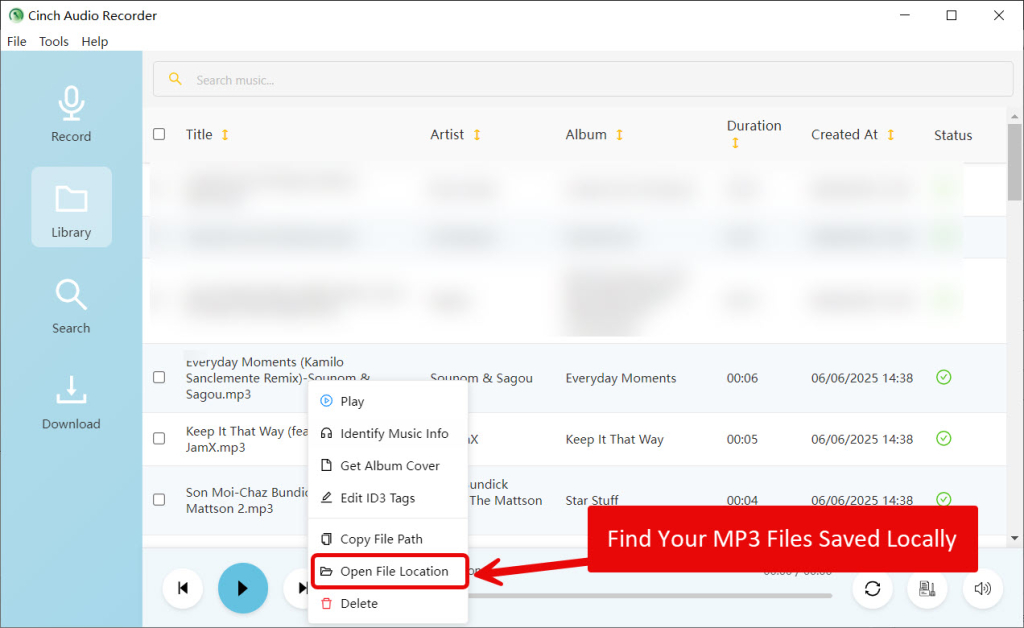 Trouver les fichiers