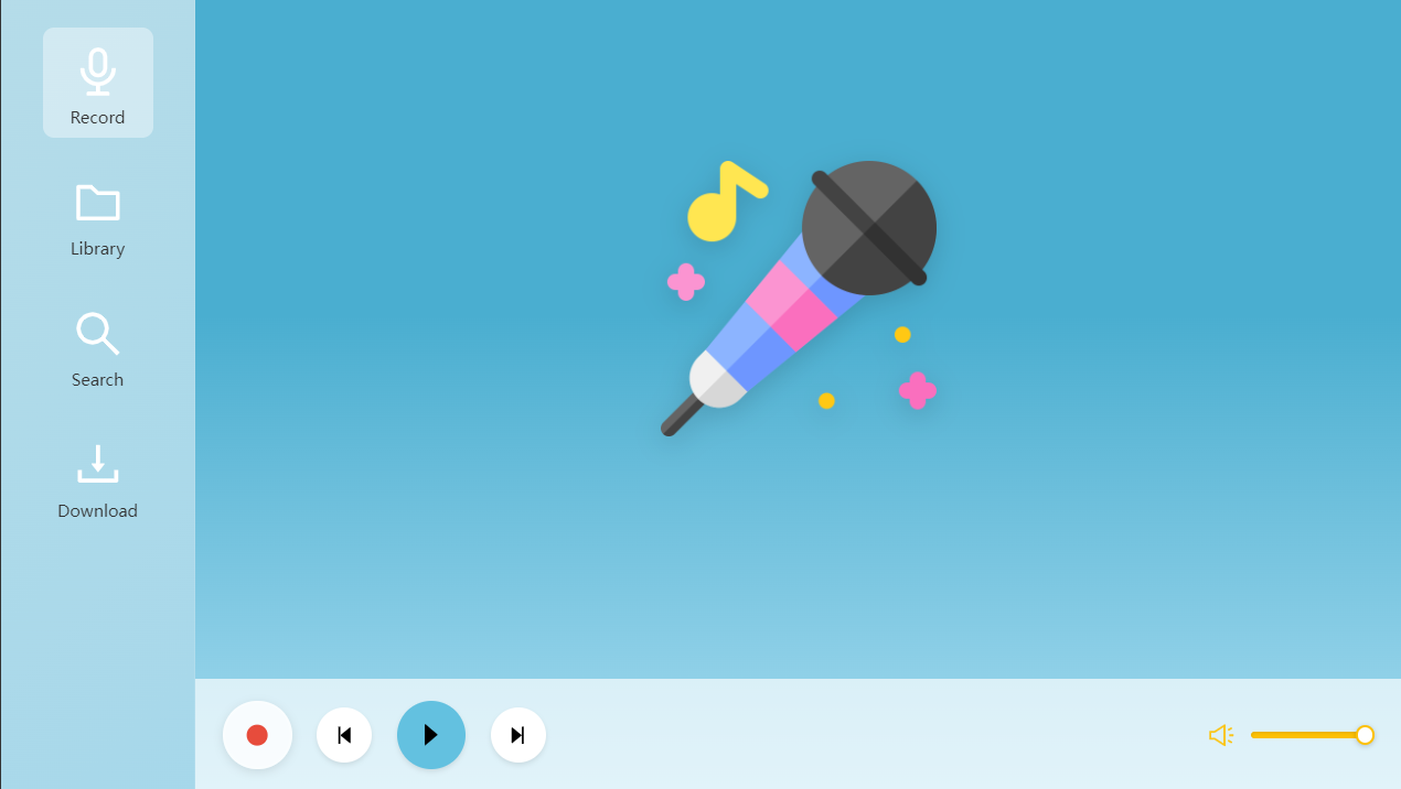 Interface Audio Recorder